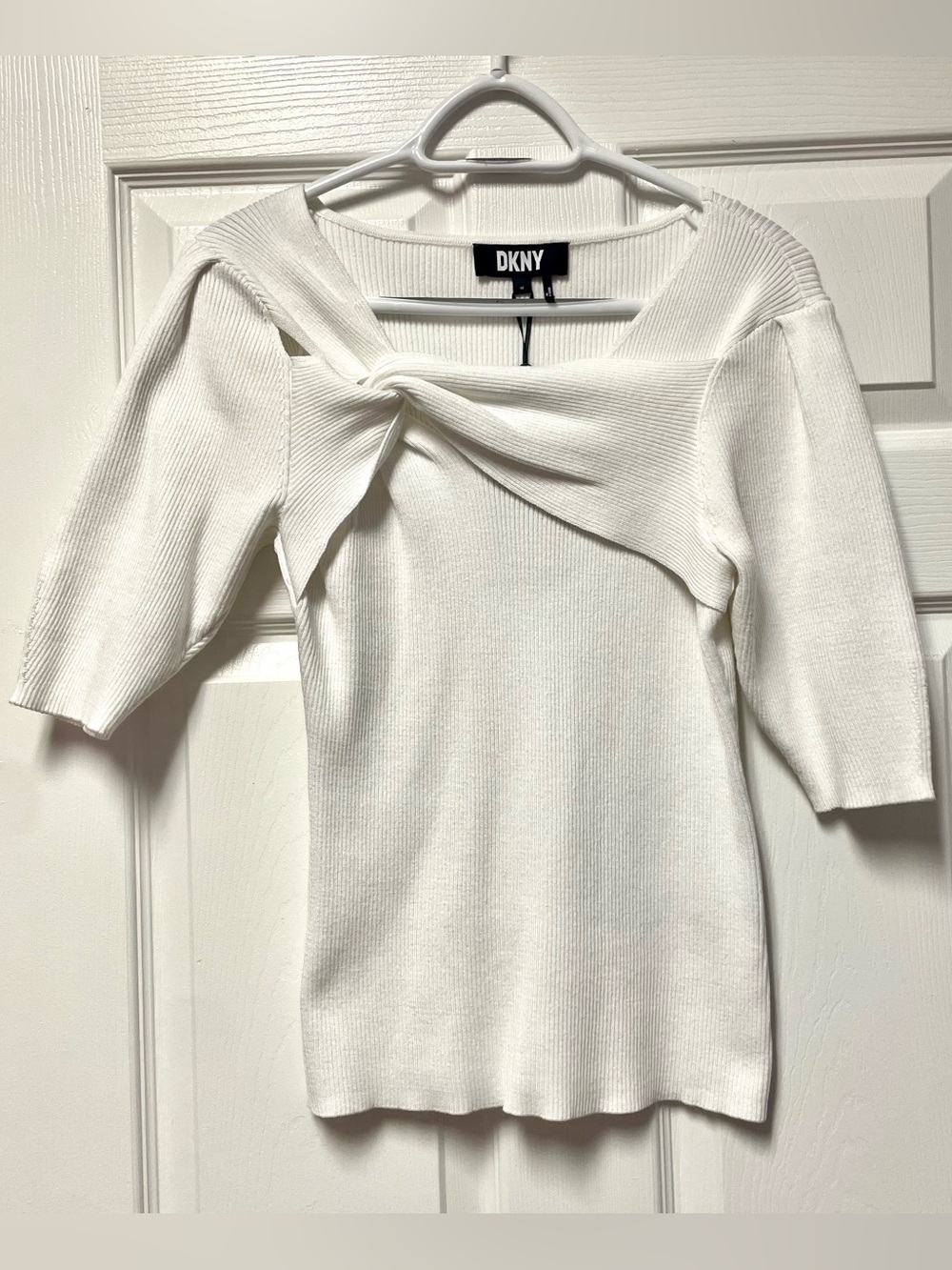 DKNY Short Sleeve Sweater